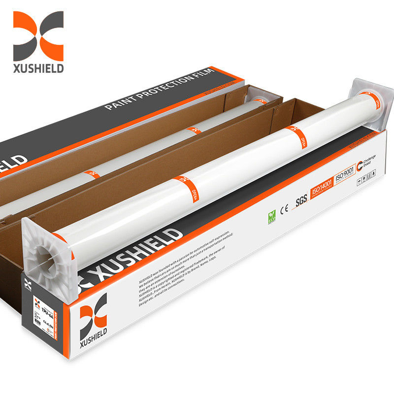 8.5mil Высокая глянцевая гидрофобичность высокое качество Противоподразнительное тепловое восстановление Прозрачная защитная пленка для автомобильной краски из TPU