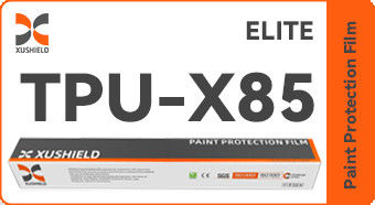 8.5mil Высокая глянцевая гидрофобичность высокое качество Противоподразнительное тепловое восстановление Прозрачная защитная пленка для автомобильной краски из TPU
