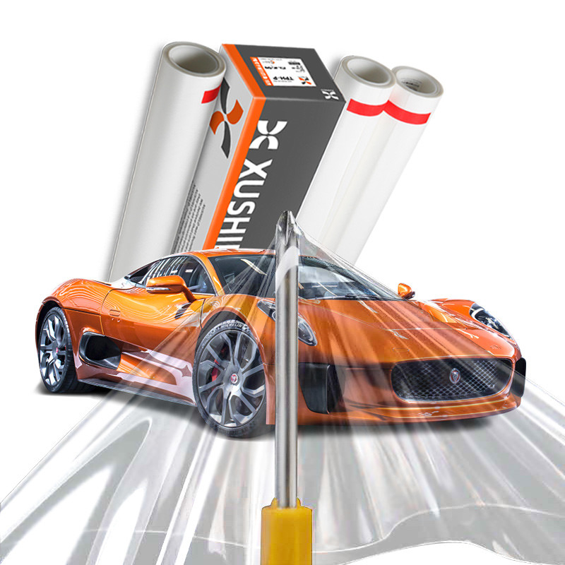 TPH 1.52*15M Высокоблекающий рулон CLEAR Transparent Adhesive Car Body Paint Protection Ppf Film Tph