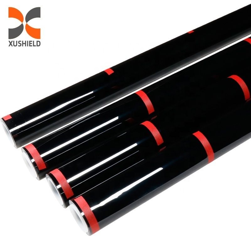 Чёрная защитная пленка TPH/TPU PPF для автомобилей 5-8 лет на открытом воздухе